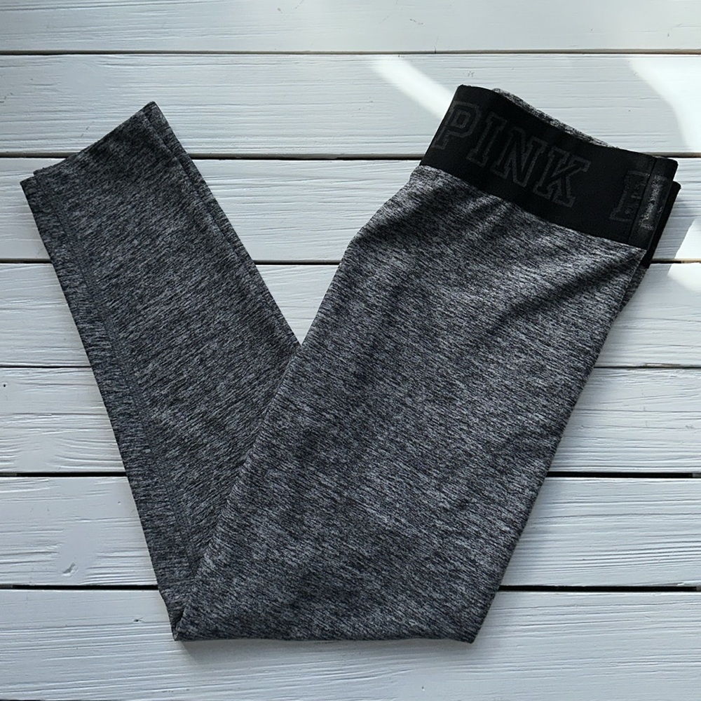 VS PINK Ultimate Legging Logo Grey size M - Picture 7 of 7